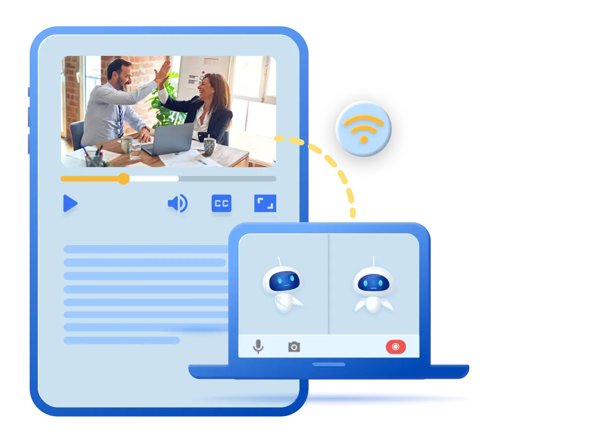 AI short video creator interface showing how short videos grab attention quickly on social media.